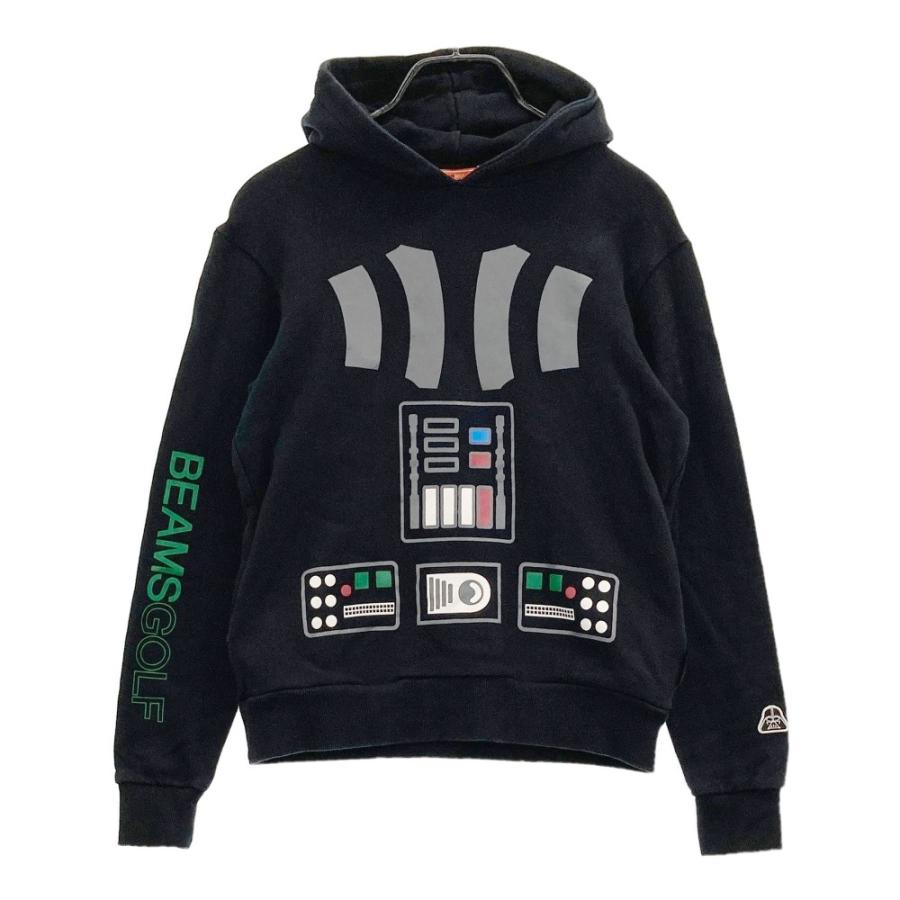 BEAMS GOLF ビームスゴルフ ×スターウォーズ 長袖パーカー ブラック系  