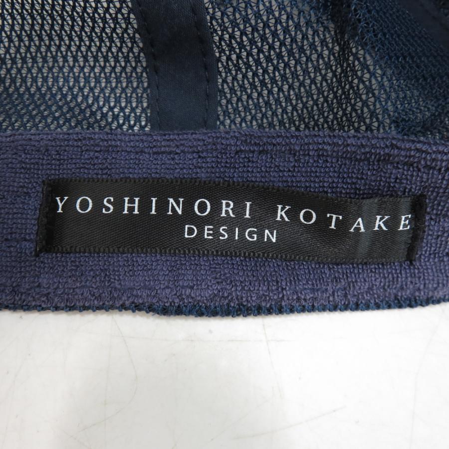 YOSHINORI KOTAKE ヨシノリ コタケ × KIWI&CO メッシュキャップ  ネイビー系  ゴルフウェア｜stst-used｜05