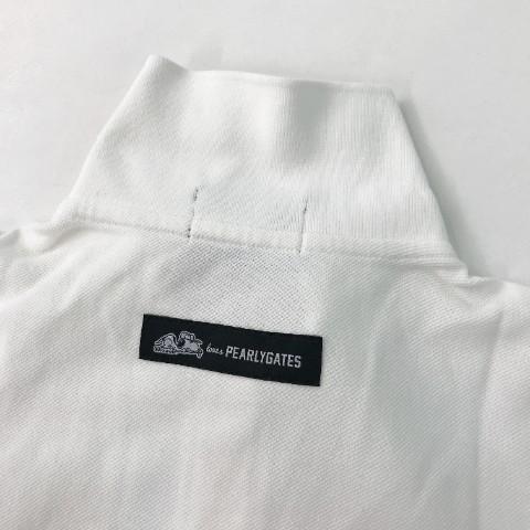 PEARLY GATES（パーリーゲイツ） 半袖ポロシャツ スヌーピー ホワイト