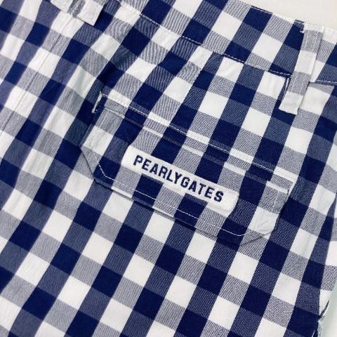 サイズ：0 PEARLY GATES パーリーゲイツ 裾プリーツ ストレッチ