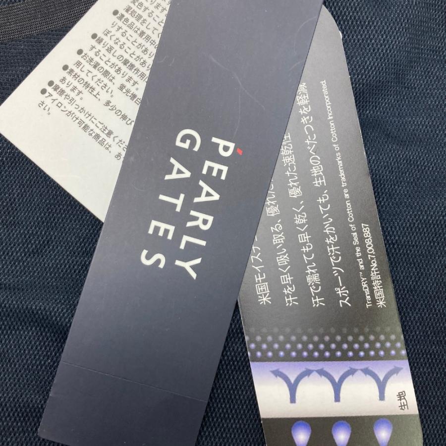 PEARLY GATES（パーリーゲイツ） 【新品】PEARLY GATES 半袖プル