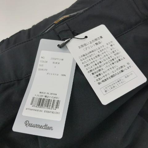 RESURRECTION レザレクション パンツ ブラック系 L ゴルフウェア