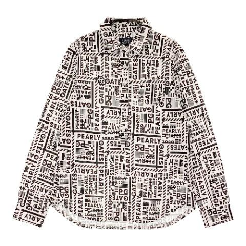 PEARLY GATES（パーリーゲイツ） 【美品】PEARLY GATES 長袖ポロシャツ