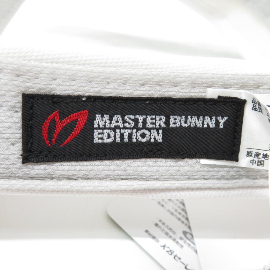 【美品】MASTER BUNNY EDITION マスターバニーエディション 2022年モデル サンバイザー  ホワイト系 FR ゴルフウェア｜stst-used｜05