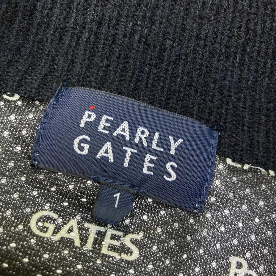 PEARLY GATES パーリーゲイツ ニットジャケット ネイビー系 1 ゴルフ