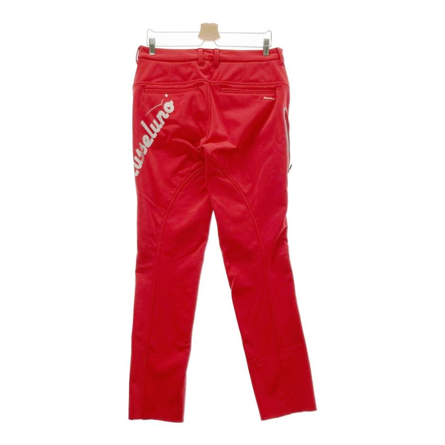 美品】RUSSELUNO ラッセルノ ストレッチパンツ レッド系 5 ゴルフ  