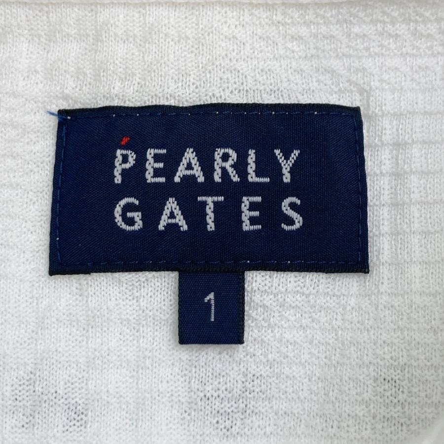 PEARLY GATES（パーリーゲイツ） 2023年 半袖ポロシャツ ホワイト系 1