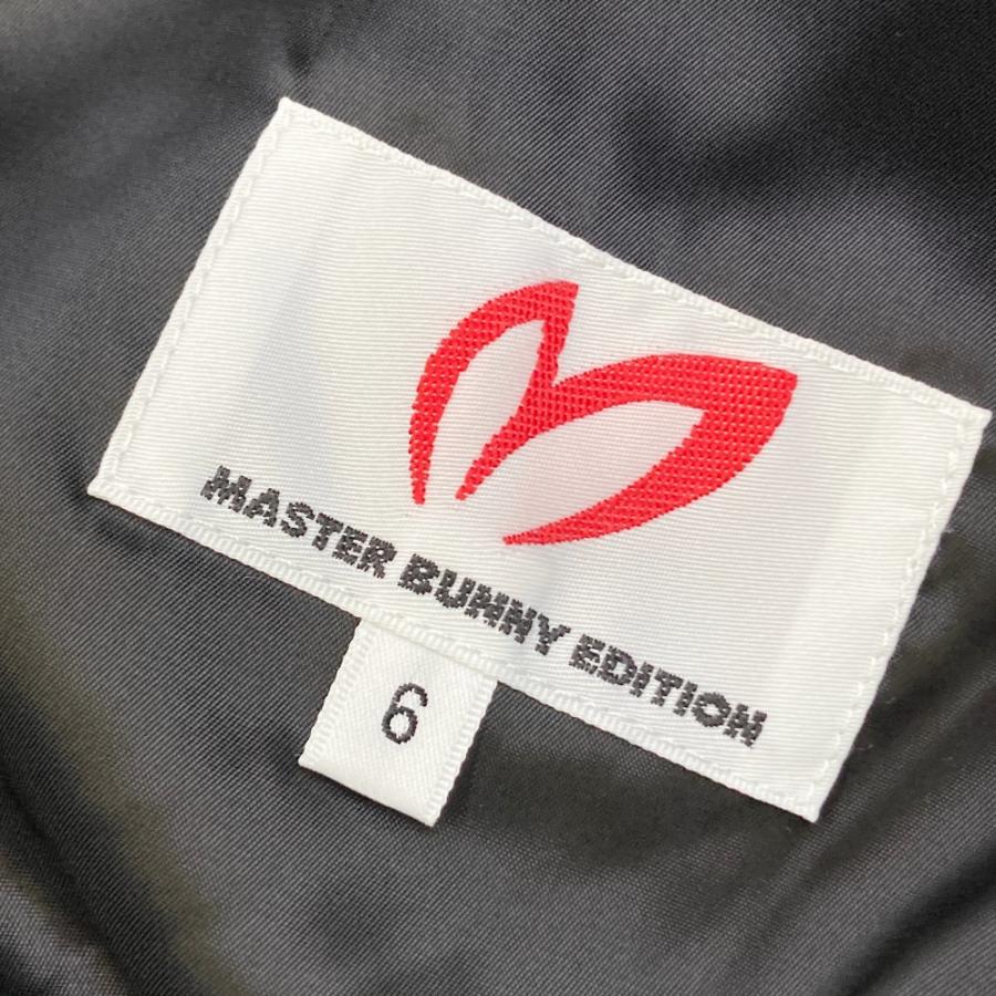MASTER BUNNY EDITION マスターバニーエディション 2024年モデル 中綿 ジップジャケット バックロゴ ブラック系 6 ゴルフウェア メンズ_4