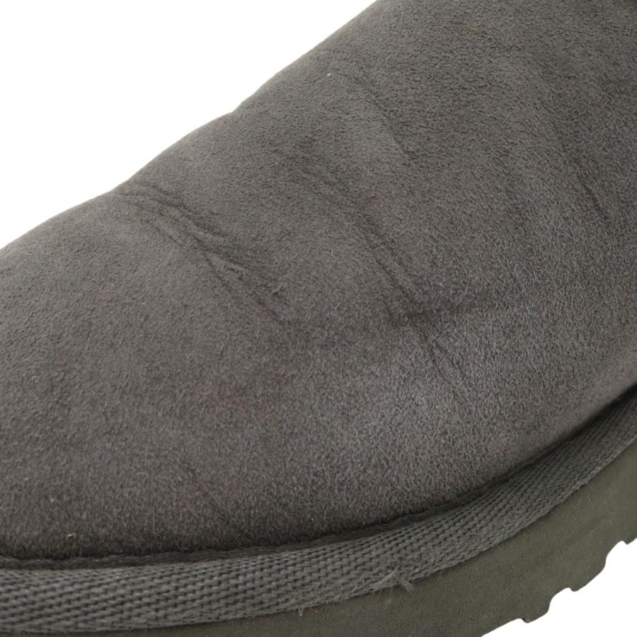 UGG australia アグ オーストラリア 5854 CLASSIC MINI ムートンブーツ  グレー系 23cm レディース｜stst-used｜08