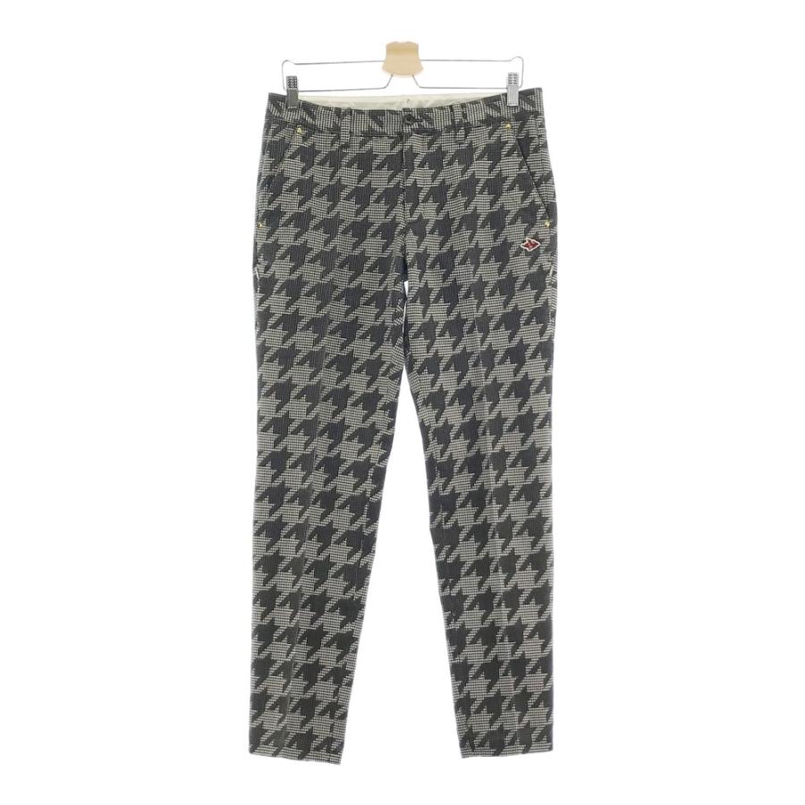 PEARLY GATES パーリーゲイツ ウール混 ロングパンツ 千鳥柄  