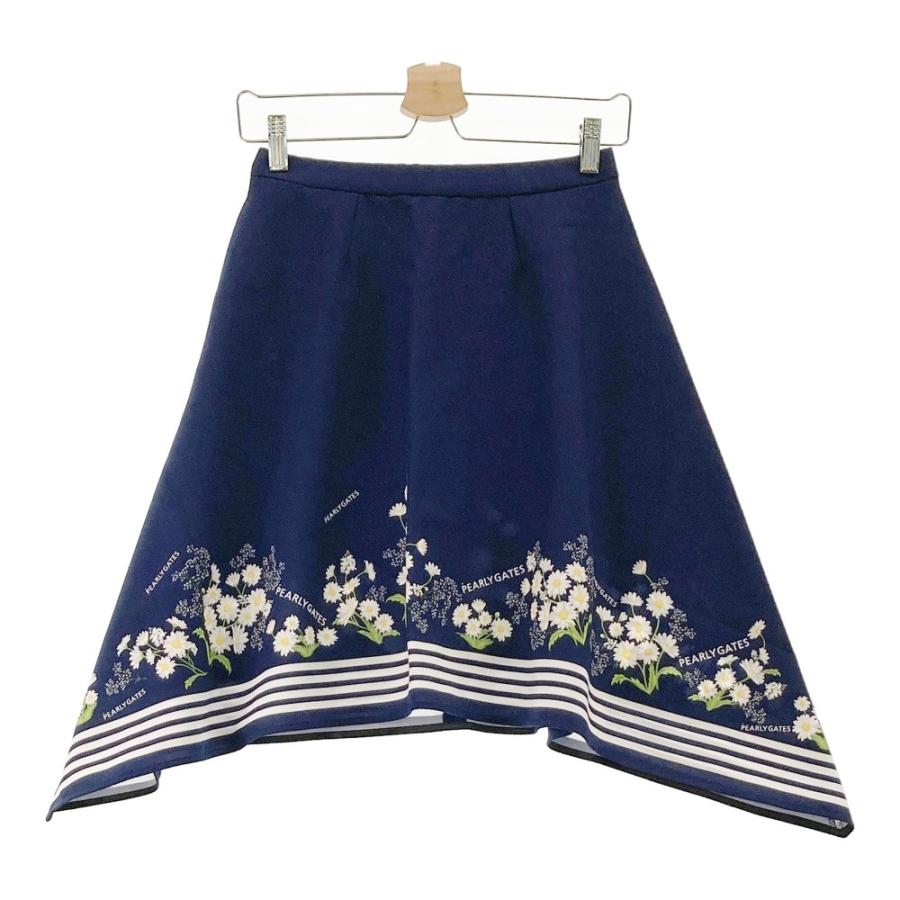 PEARLY GATES パーリーゲイツ 2023年モデル フレアスカート 花柄 PEARLY GATES パーリーゲイツ 2023年モデル フレアスカート 花柄