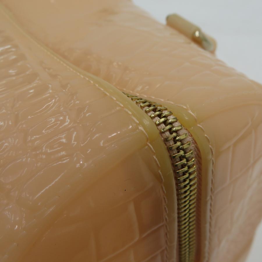 FURLA フルラ 2wayバッグ ミニバッグ キャンディバッグ ベージュ系 FURLA フルラ キャンディバッグ クロコ型押し ベージュ系