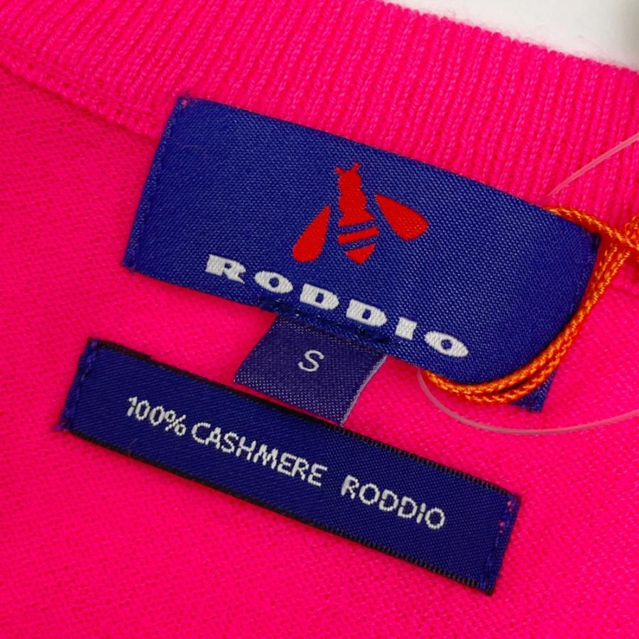 新品】RODDIO ロッディオ カシミヤ ニットセーター ピンク系 S 新品】RODDIO ロッディオ カシミヤ ニットセーター ピンク系 S