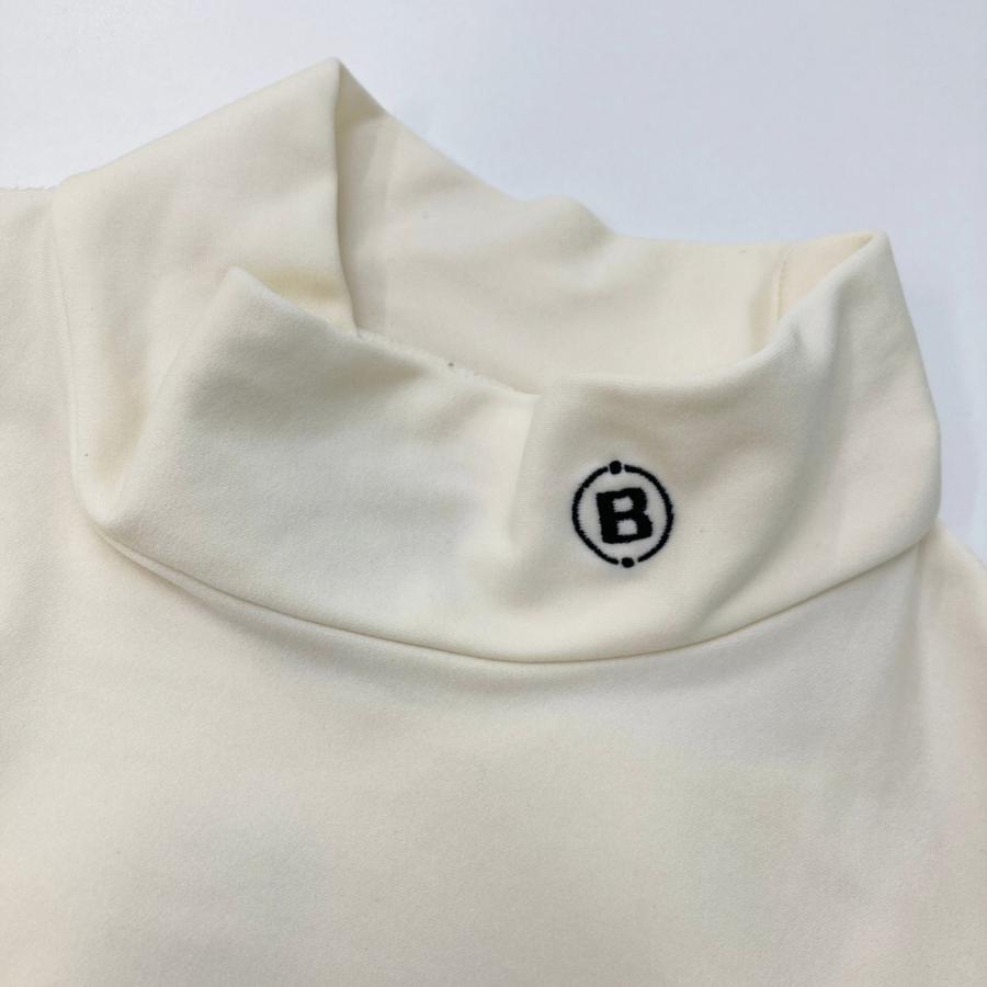 BRIEFING メンズゴルフシャツ M ホワイト BRIEFING ブリーフィング