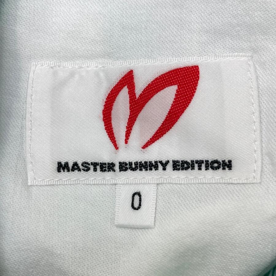 MASTER BUNNY EDITION マスターバニーエディション  シアサッカー ショートパンツ ストライプ柄 グリーン系 0 ゴルフウェア レディース｜stst-used｜03