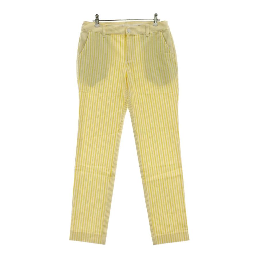 23区GOLF ニジュウサンクゴルフ ストレッチパンツ ストライプ柄