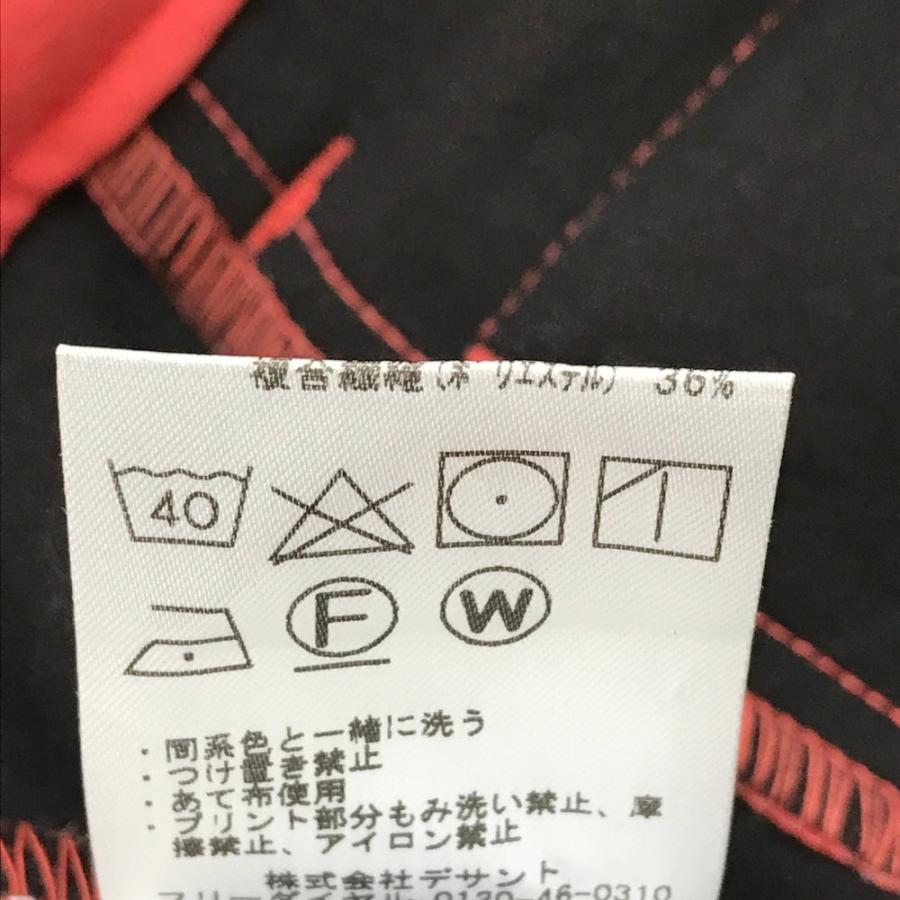 DESCENTE GOLF デサントゴルフ スカート レッド系 L ゴルフウェア