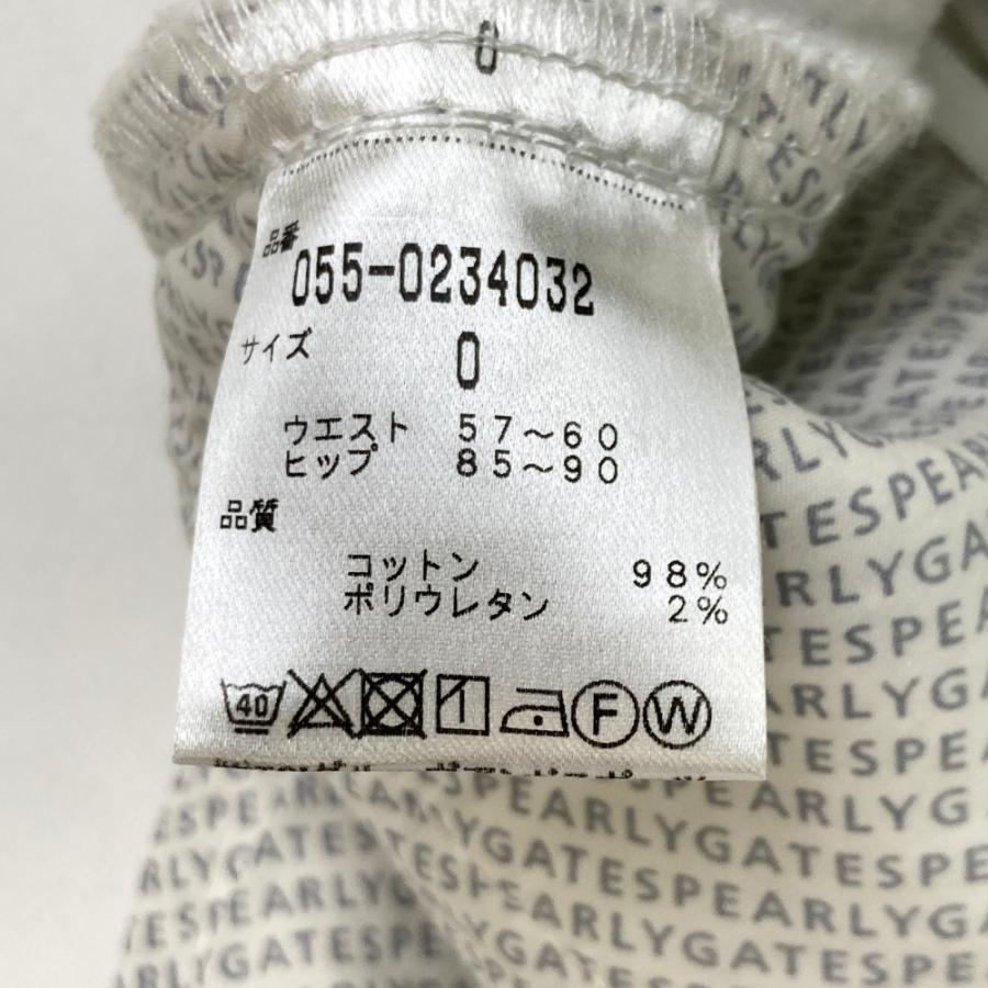 パーリーゲイツ　◾️裏起毛スカート◾️ ホワイト PEARLY GATES（パーリーゲイツ） 裏起毛 ストレッチスカート ホワイト