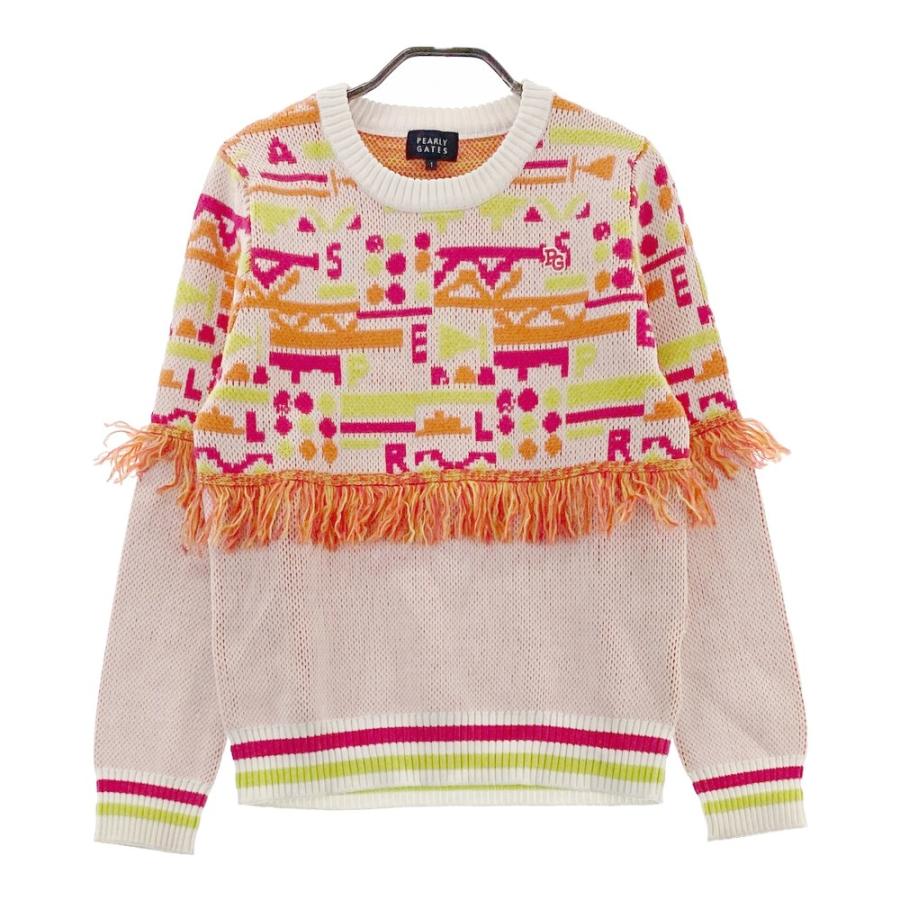 PEARLY GATES（パーリーゲイツ） ニット セーター オレンジ系 1 ゴルフ