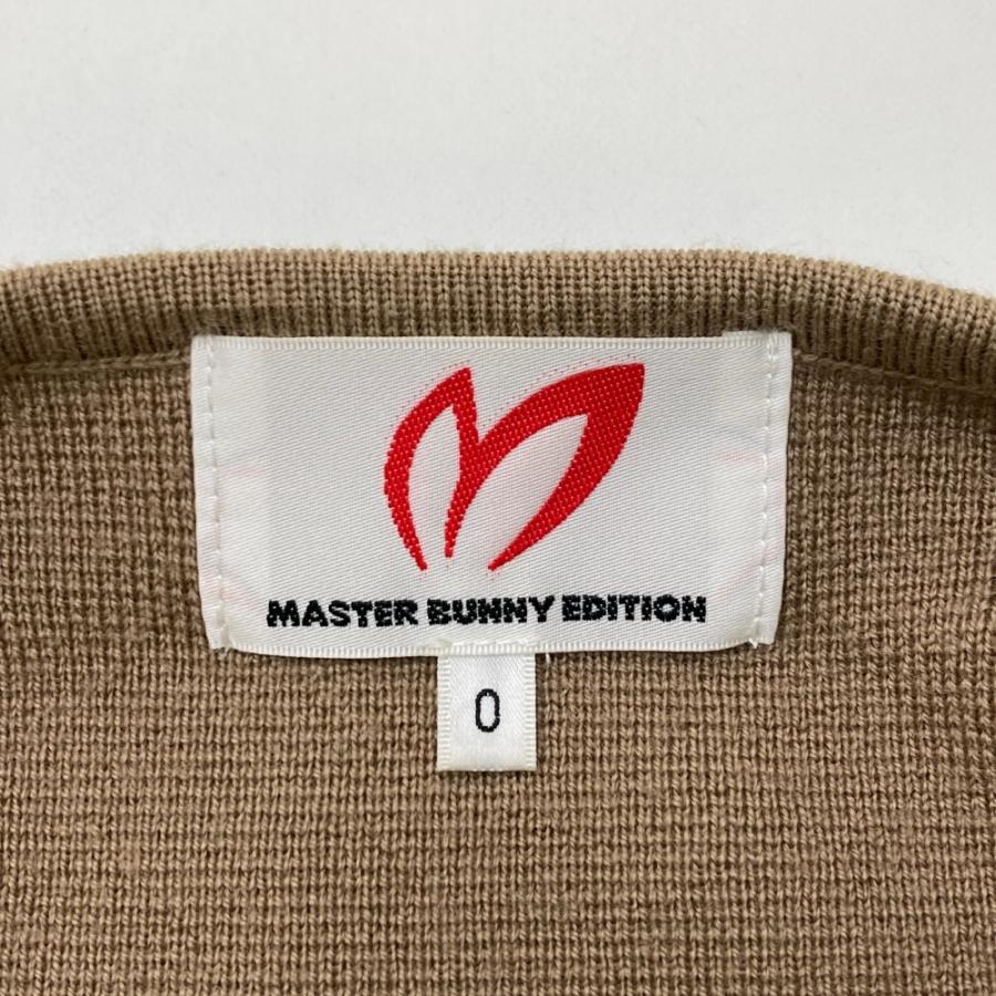 MASTER BUNNY EDITION マスターバニーエディション  ニット セーター ボーダー柄 ブラウン系 0 ゴルフウェア レディース_2