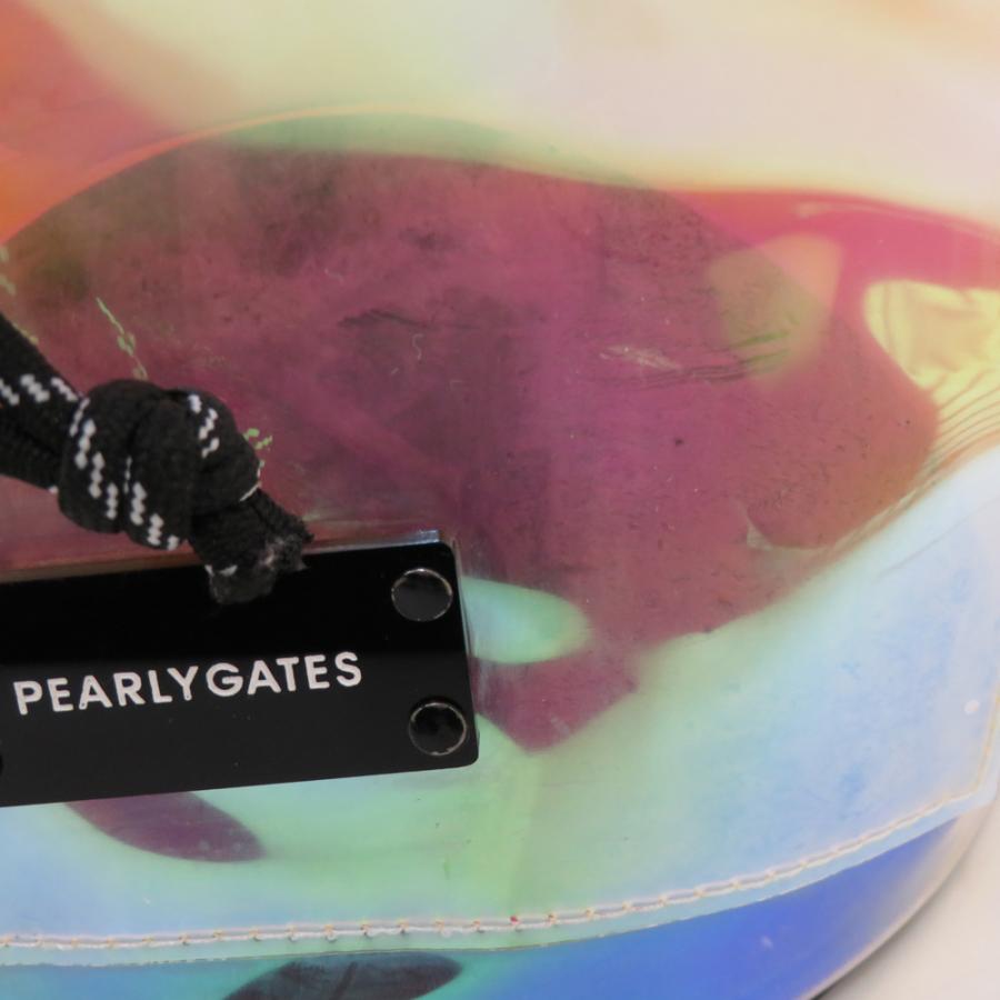 PEARLY GATES（パーリーゲイツ） 2way クリアバッグ ブラック系 ゴルフ