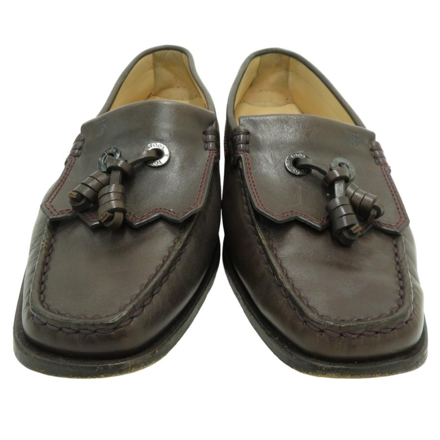 TOD'S ブラウン モカシン TOD'S（トッズ） レザーシューズ モカシン ブラウン系 35 レディース