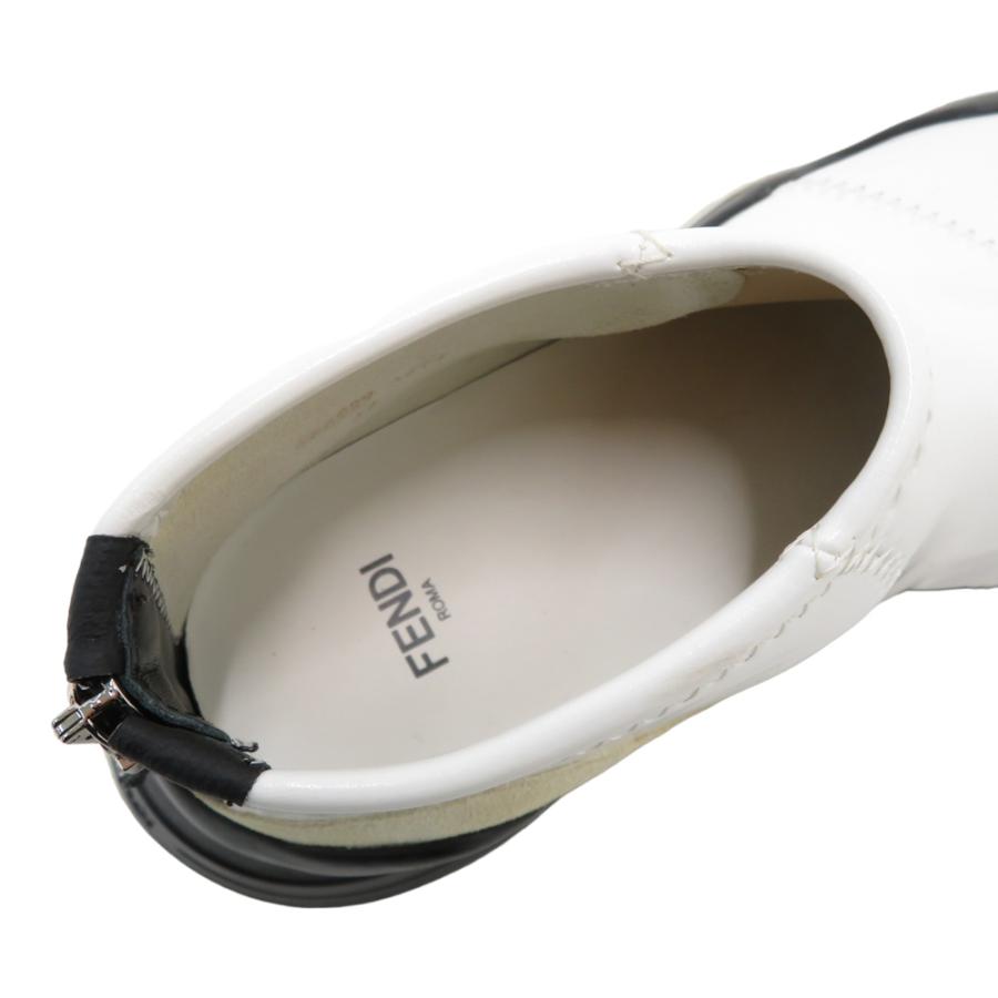 FENDI フェンディ 8E6989 A8T4 フルイド エナメル ジップアップ  