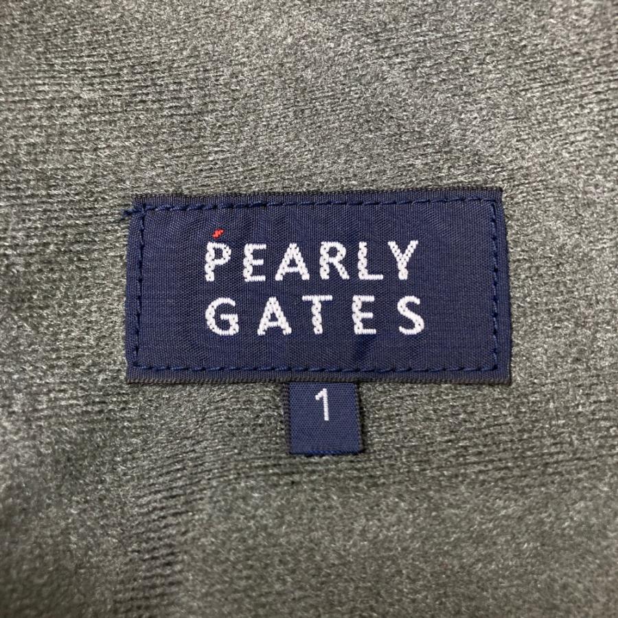 PEARLY GATES（パーリーゲイツ） 裏起毛ストレッチスカート ワッペン