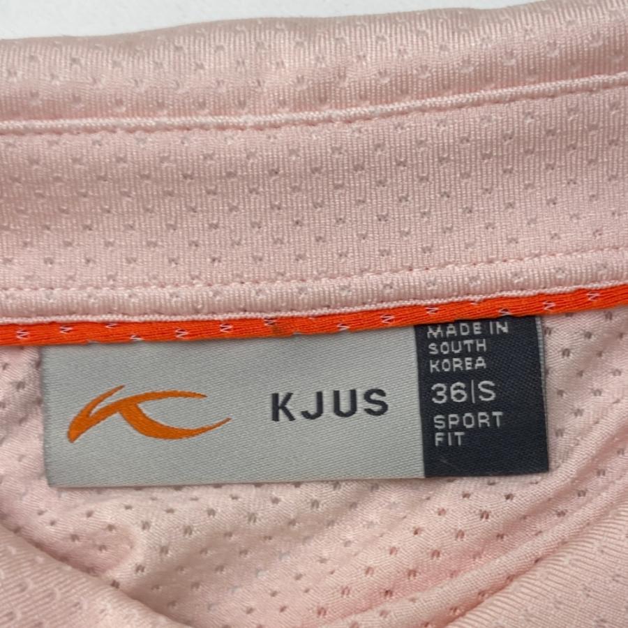 KJUS（チュース） 【新品】KJUS ノースリーブポロシャツ ピンク系 36/S