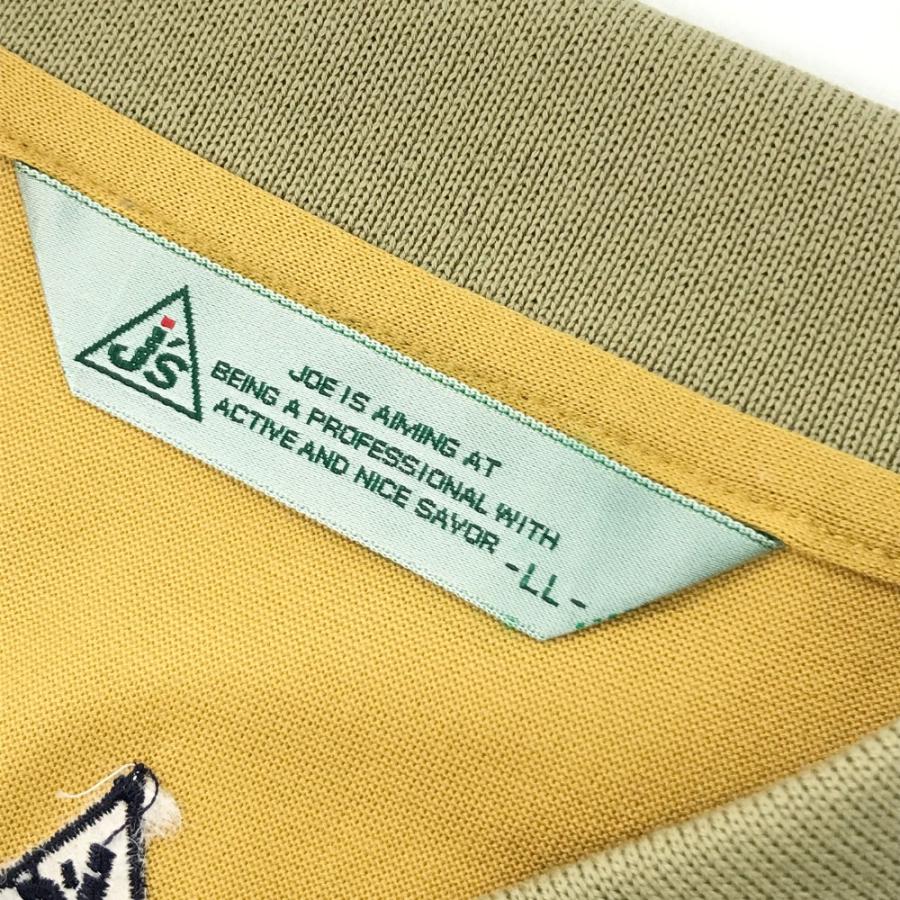 美品】JUMBO OZAKI ジャンボオザキ 長袖ポロシャツ J's ブラウン系 LL