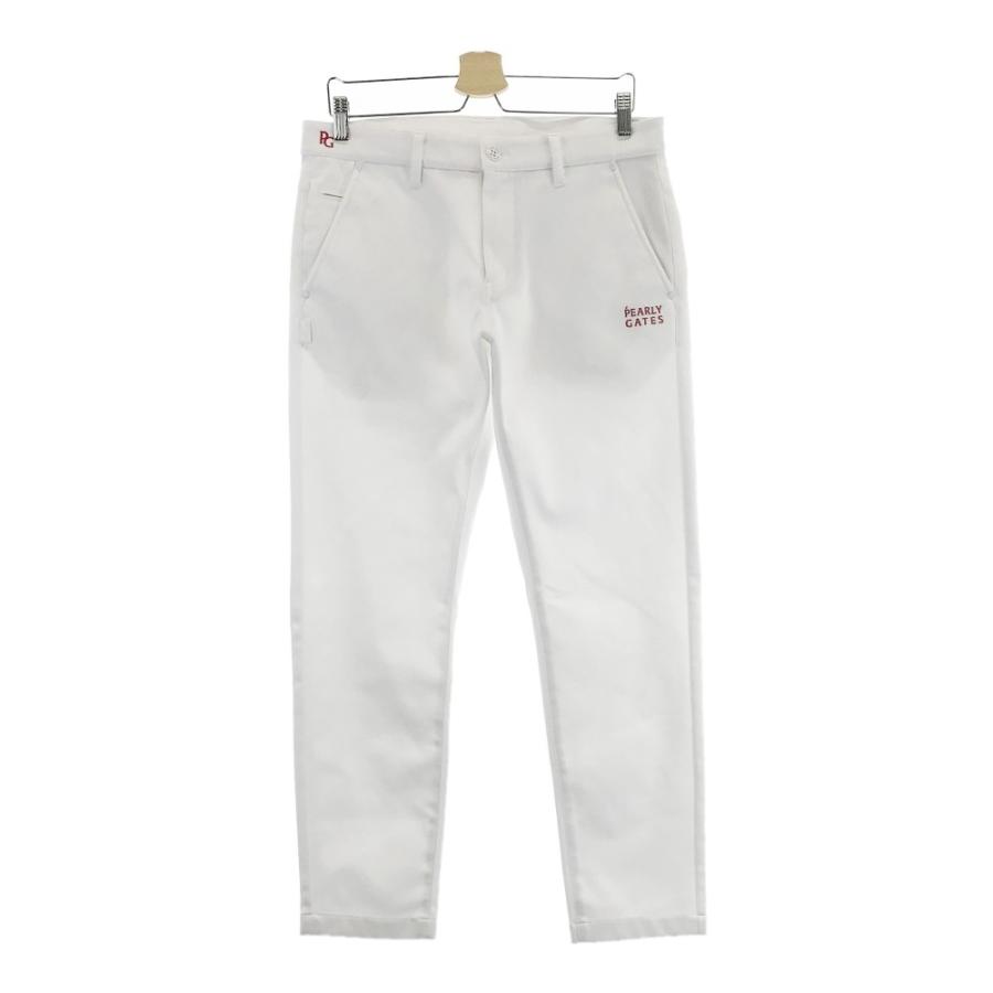 PEARLY GATES パーリーゲイツ ロングパンツ ホワイト系 5 ゴルフウェア  
