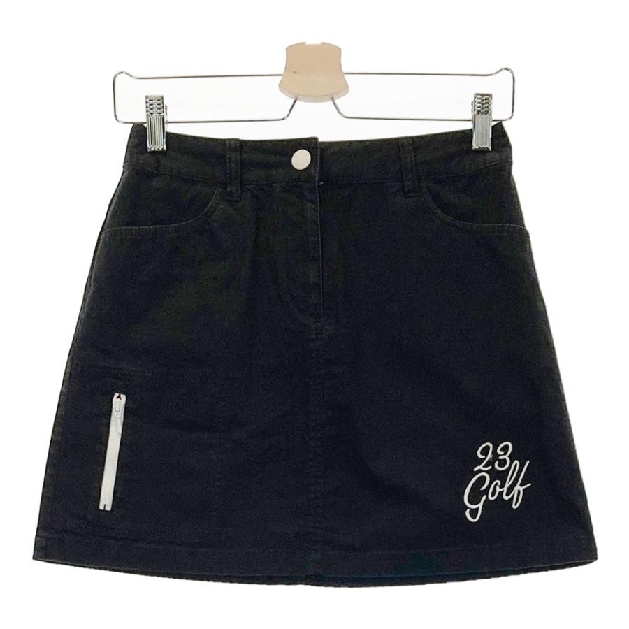 黒 ストレッチスカート レディース ゴルフ 23区GOLF ニジュウサンクゴルフ ストレッチスカート ブラック系