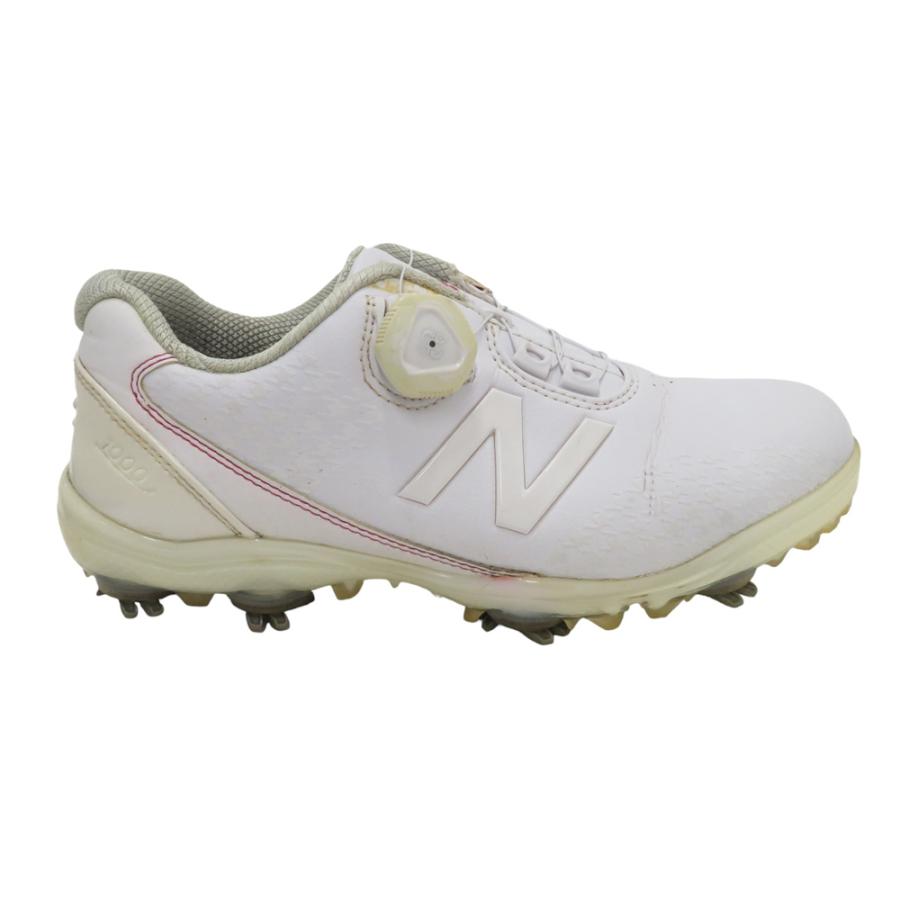 NEW BALANCE GOLF レディースシューズ 未使用品 BOA 23cm New Balance（ニューバランス） ゴルフシューズ BOA ホワイト系 23.5cm