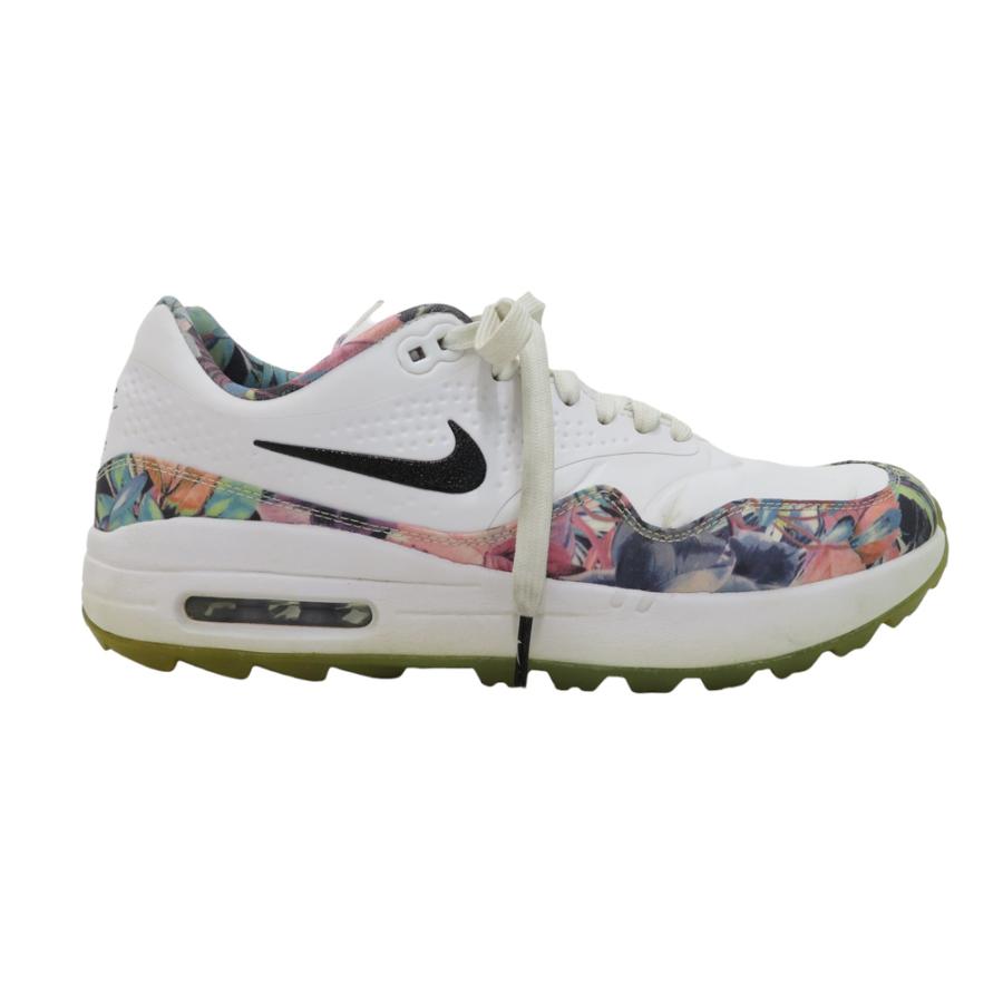 NIKE GOLF ナイキゴルフ BV0658-100 AIRMAX 1 Tropical Floral ゴルフシューズ  総柄 ホワイト系 26.0 ゴルフウェア メンズ｜stst-used｜04