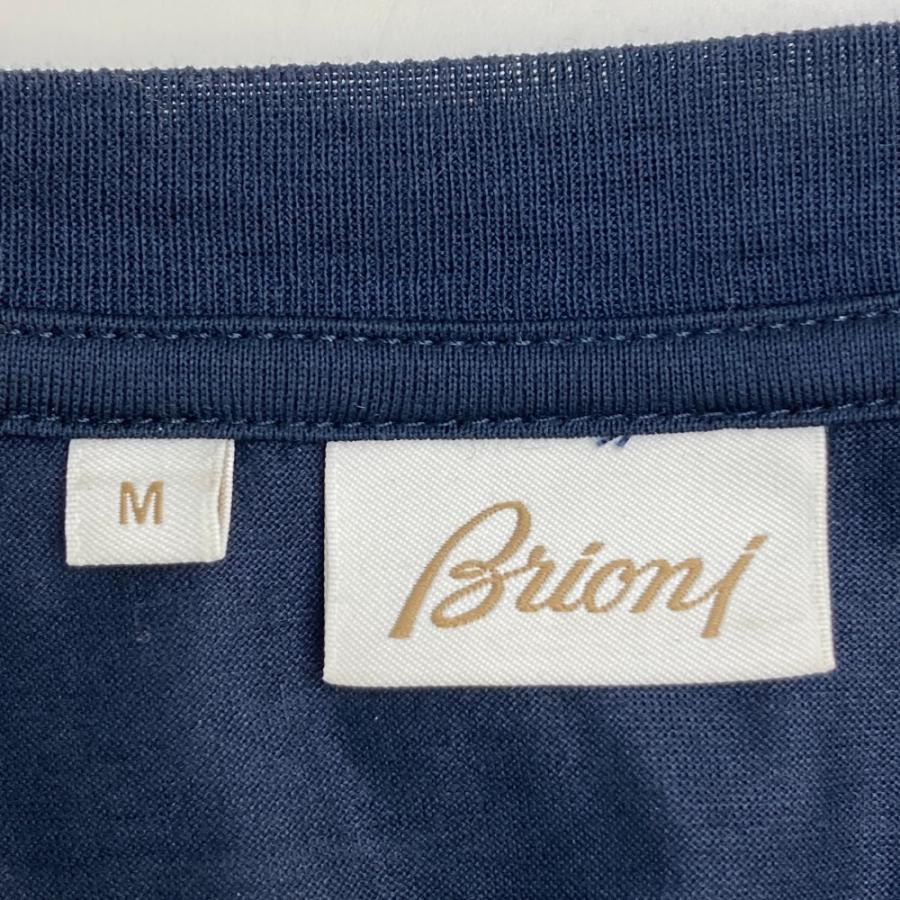 BRIONI ブリオーニ  半袖Tシャツ  ネイビー系 M メンズ｜stst-used｜03