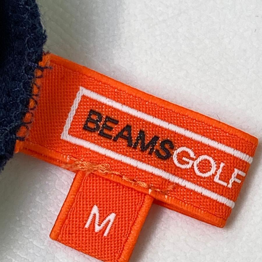 BEAMS GOLF ビームスゴルフ 2022年モデル ジップジャケット  ネイビー系 M ゴルフウェア メンズ｜stst-used｜05