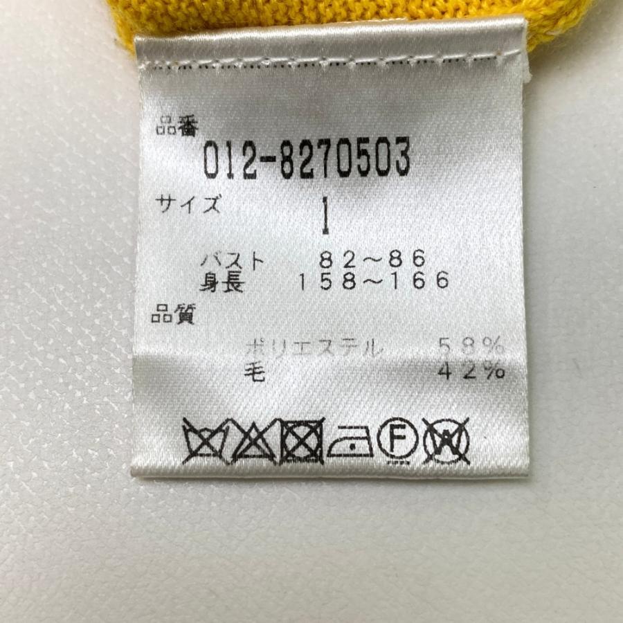 New Balance（ニューバランス） Vネック ニットセーター イエロー系 1