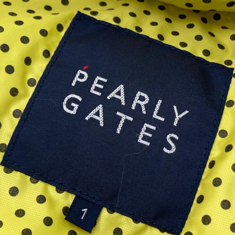 PEARLY GATES パーリーゲイツ ダウンジャケット ドット柄 カーキ系 1