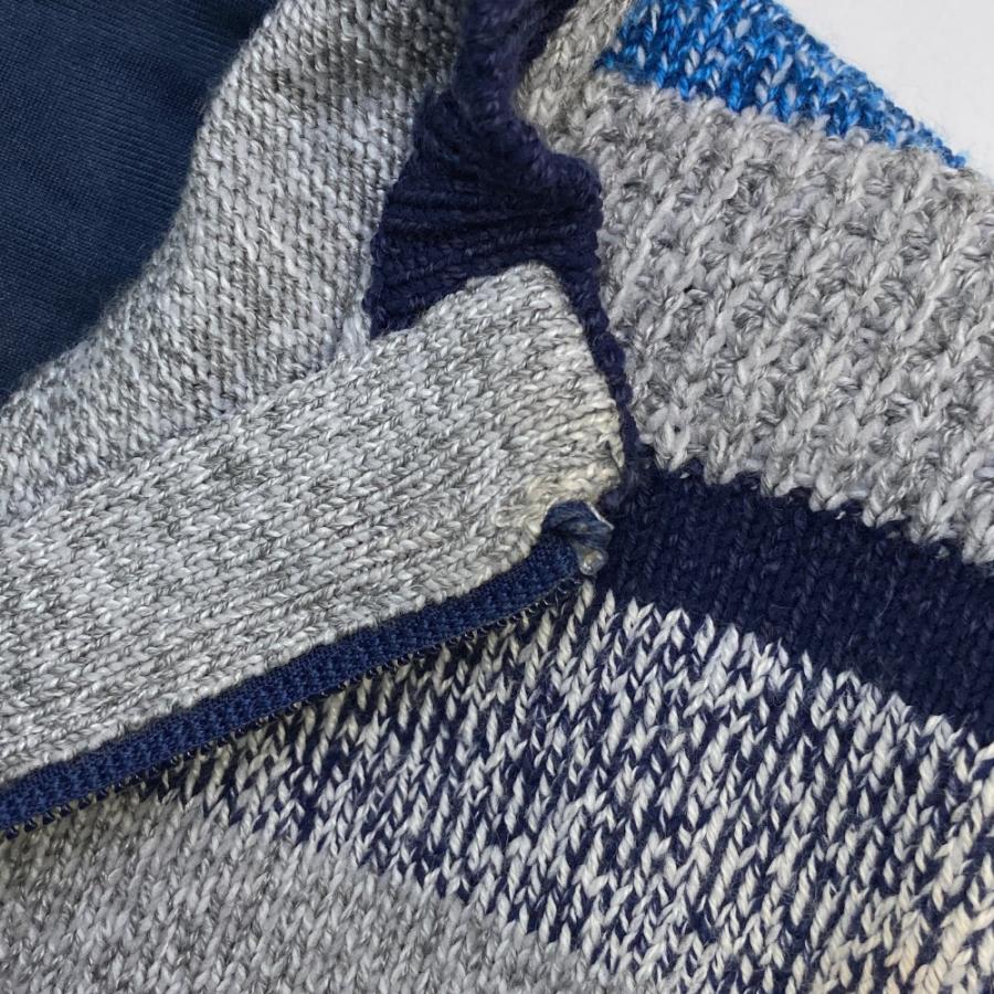 ロサーセン M フード付きダウンジャケット グレー/ホワイト