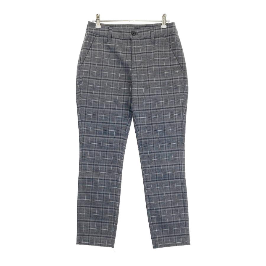 Jack Bunny!! ジャックバニー スウェットロングパンツ グレンチェック