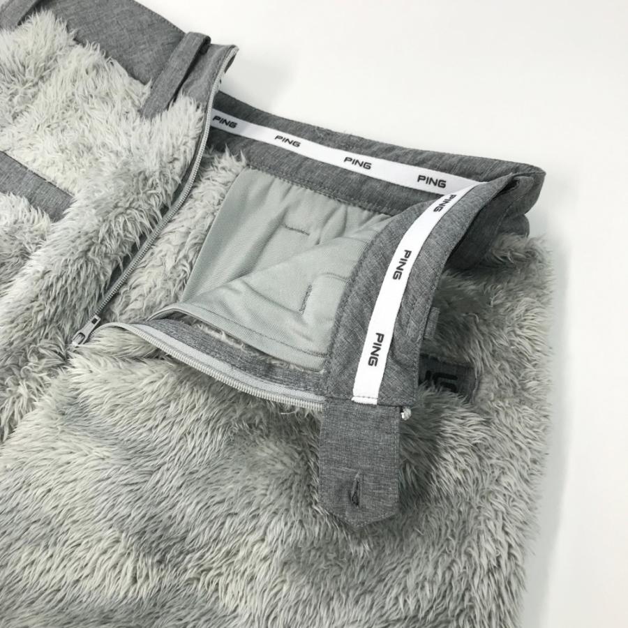 新品未使用　Ping ゴルフ　冬用　起毛　スカート　グレー　M PING ピン 2023年モデル ボア スカート グレー系 SS ゴルフ