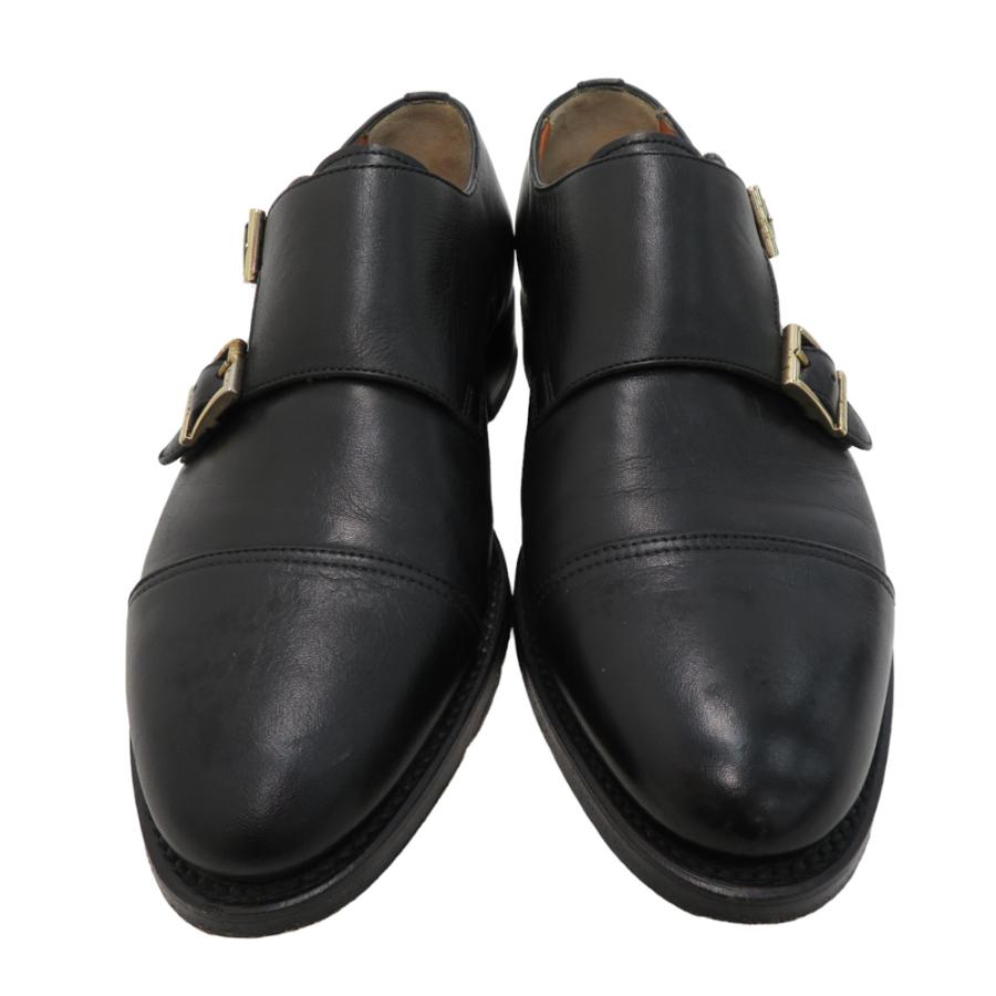 SANTONI（サントーニ） 14304 01 F ダブルモンクストラップ シューズ 