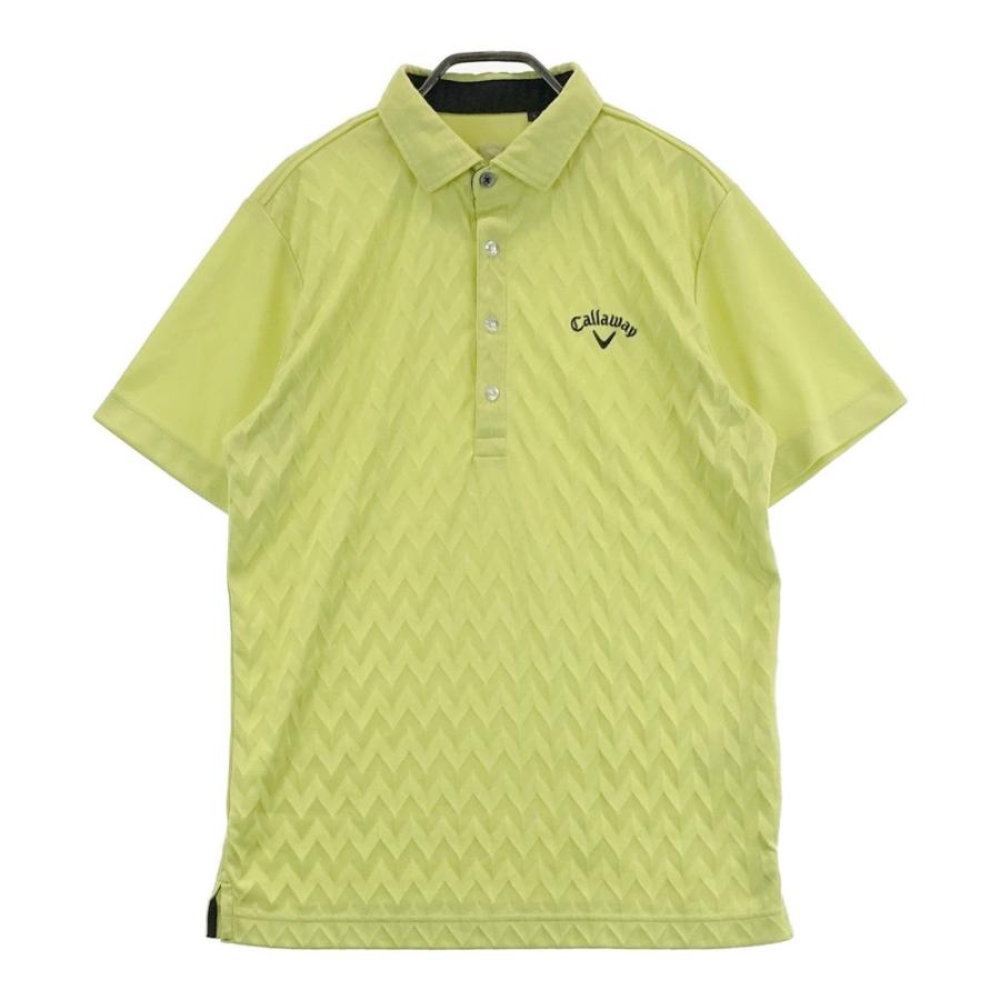 Callaway（キャロウェイ） 241-1134512 半袖ポロシャツ グリーン系 L