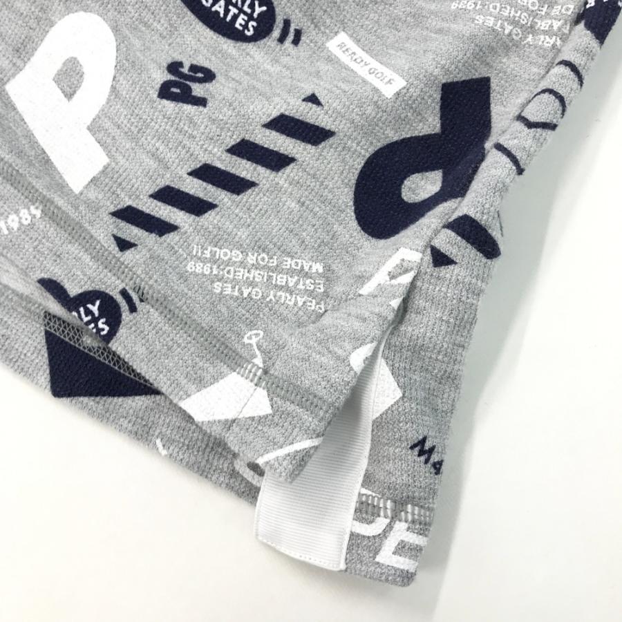 PEARLY GATES パーリーゲイツ 2022年モデル スカート ロゴ総柄 グレー系 1 ゴルフウェア レディースの画像