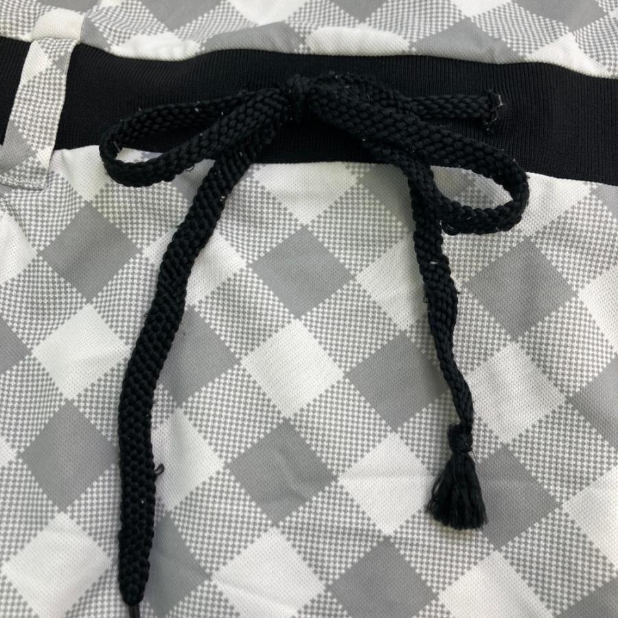 FILA GOLF フィラゴルフ 半袖ワンピース チェック柄 グレー系 M ゴルフ