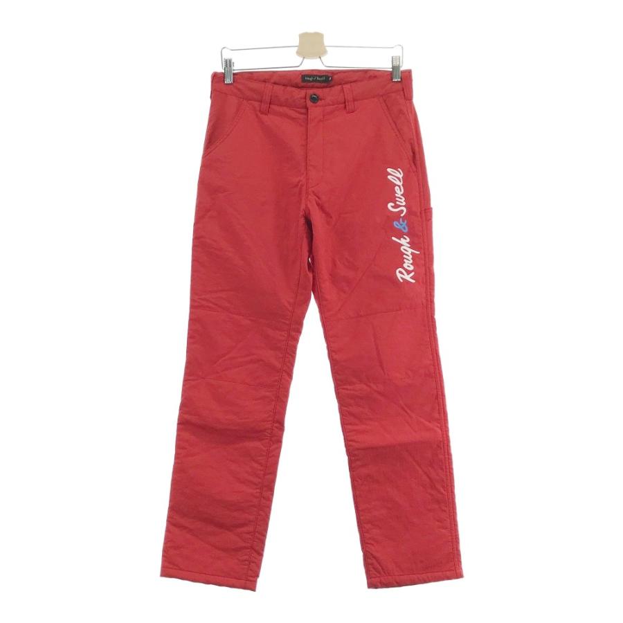 ROUGH&SWELL ラフアンドスウェル RSM-21258 中綿パンツ レッド系 S  