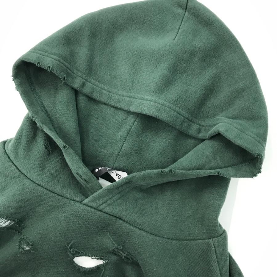 BALENCIAGA バレンシアガ 659403 パーカー デストロイドフーディ  