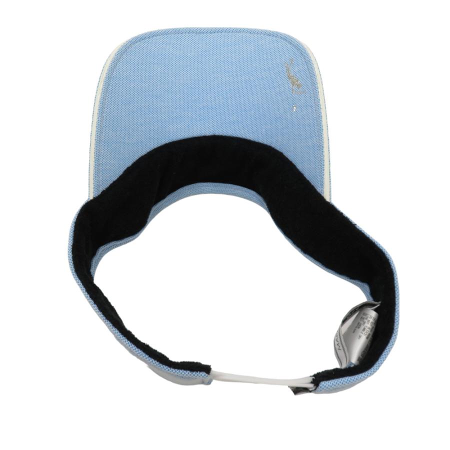 【新品】マークアンドロナ　MARK&LONA サンバイザー　ブルー系 楽天市場】マーク ロナ バイザーの通販