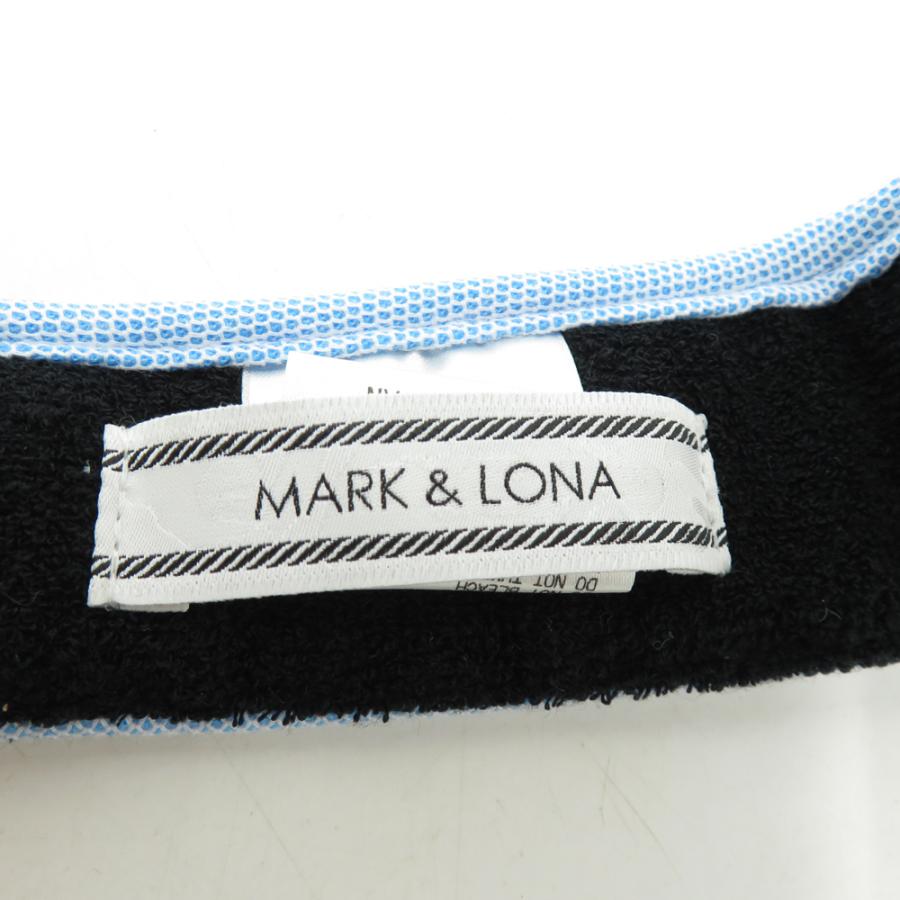 【新品】マークアンドロナ　MARK&LONA サンバイザー　ブルー系 楽天市場】マーク ロナ バイザーの通販