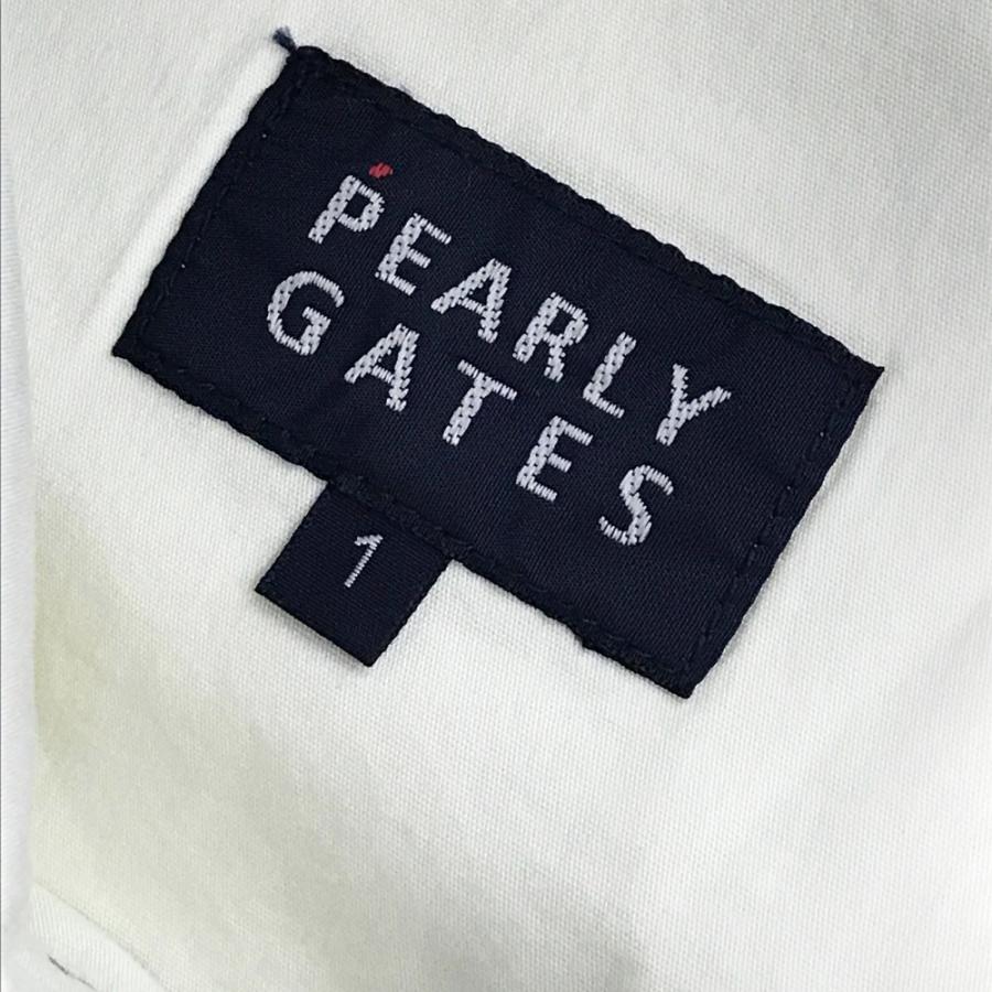 PEARLY GATES パーリーゲイツ ×MR.MEN LITTLE MISS ストレッチスカート 刺繍  カーキ系 1 ゴルフウェア レディース｜stst-used｜04